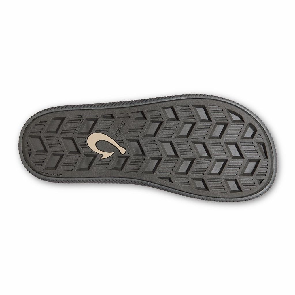 Sandalias Olukai Ulele - Chanclas Hombre Grises 20793-520